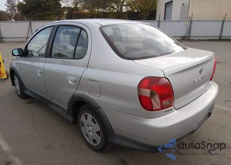 2000 Toyota Echo z USA, uszkodzony, nr VIN JTDBT1239Y5020095